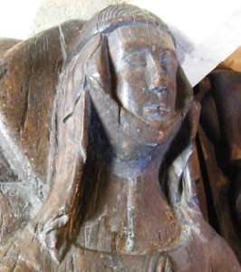 Clifton Reynes - St Mary tomb 1330 Ralph Reynes 1310 effigy Thomas Reynes 1349 wife 1 Cecilia Tyringham 1333-5